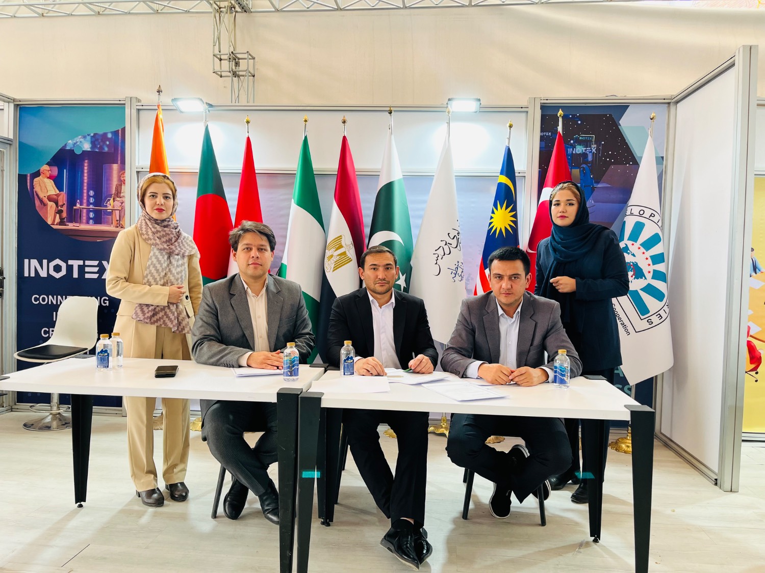 MoU Signed at INOTEX 2025: Iranian Company Partners with Uzbekistan’s Innovation Development Agency in ICT Infrastructure